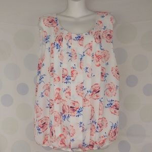 Meadow Rue Anthropologie Large Pleated Petals Top